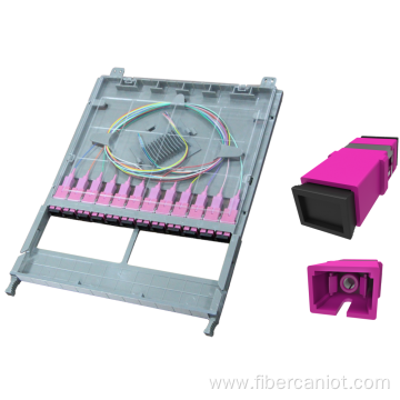 12 Fiber Splice Fiber Optic Cassette